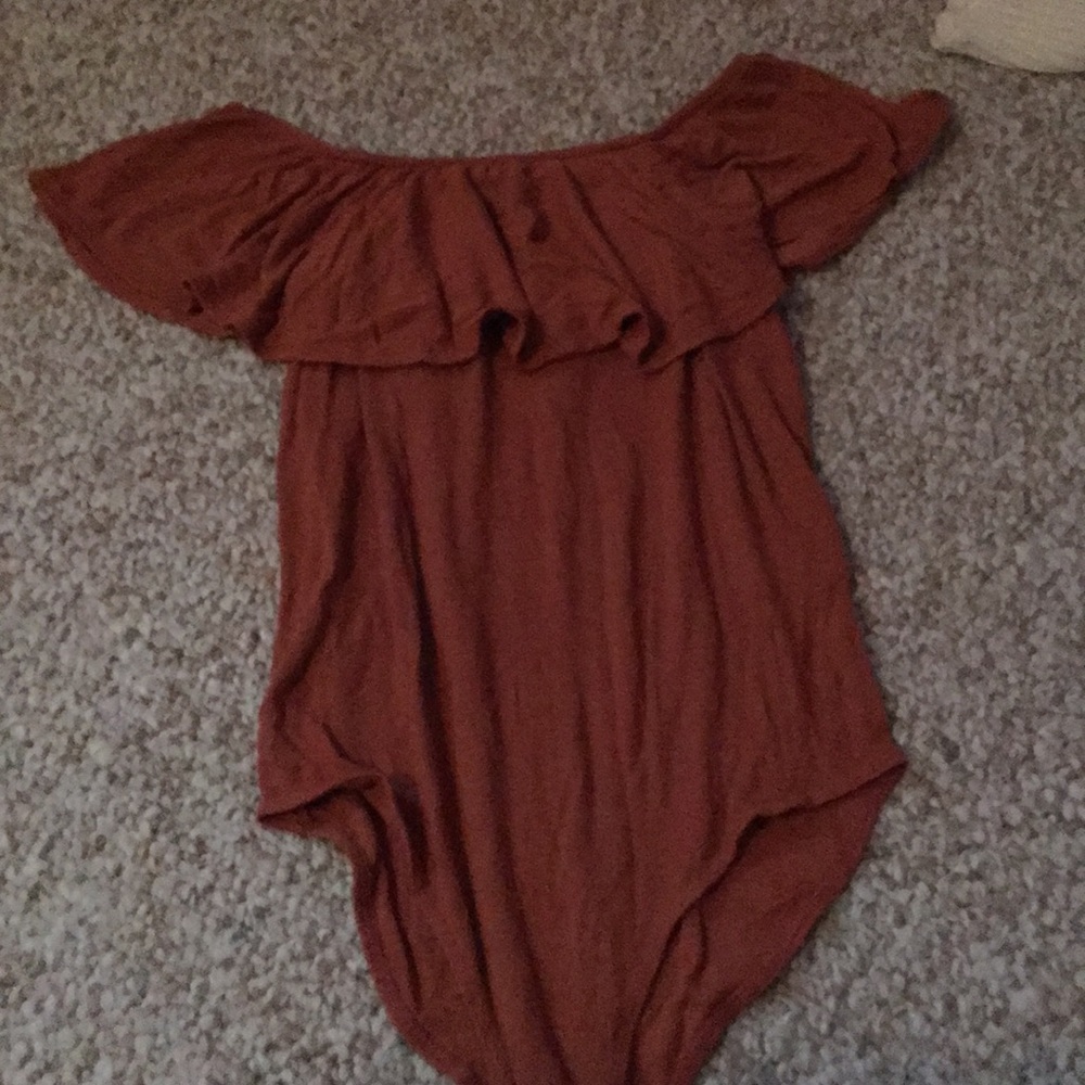 Ribbed body suit